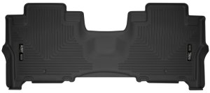 Lincoln Navigator Floor Mats - Rear - Husky Liners - X-act Contour - Black - `18-`22